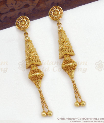 Gold plated silver filigree earrings I Silver jewelry sale – Luisa Paixao