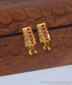 Trendy Small Gold Stud Multi Stone Stud Shop Online ER2941