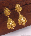 24K Gold Imitation Jhumki Net Pattern Online Collections ER2977