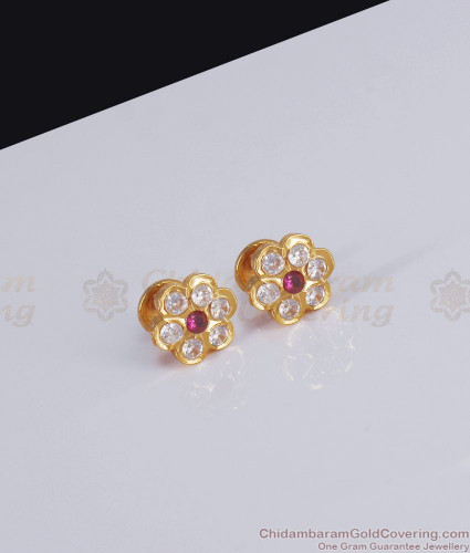 Cute Small Gold Plated Hoop Earrings Shop Online ER3681