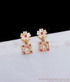 Latest Box Shape Impon Stud Earring Collection ER3069