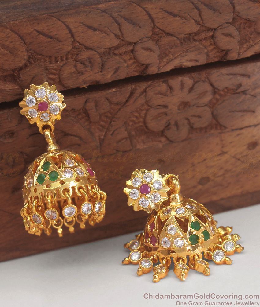 Beautiful Impon Jhumki For Marriage Function ER3084