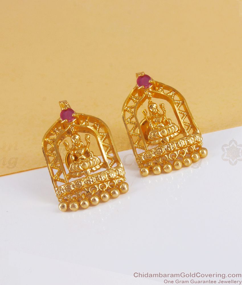 New Model Lakshmi Gold Stud Collection ER3108