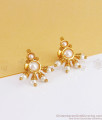 Latest Gold Pearl Stud Earring South Indian Jewelry ER3111