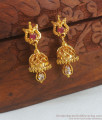 New Gold Plated Earring Small Jhumki With AD Stone ER3116