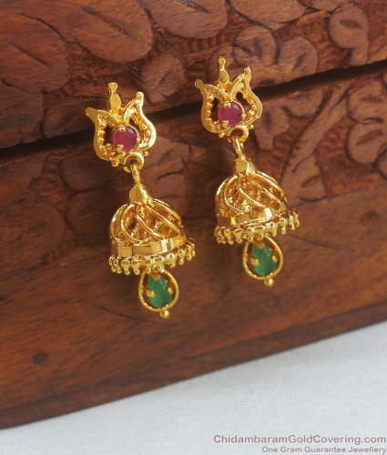 Gold butta earrings sales designs with price