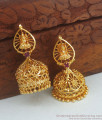 Trendy Lakshmi Design Gold Jhumki Earring Bridal Wear ER3138