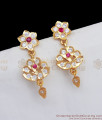 Latest Impon Panchaloga Earring Floral Dangler Design ER3160