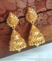 22ct Gold Big Jhumki Earring Net Pattern Shop Now ER3173