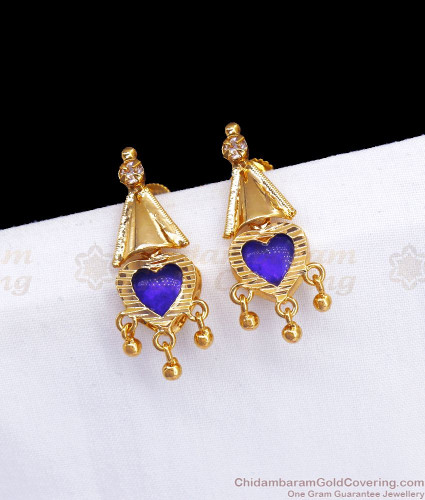 Buy quality 14kt diamond heartshaped small studs earrings in Pune