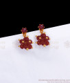 Red Grape Design Stud Earring Online Gold Jewelry ER3212