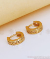 Buy Mini Gold Plated Hoop Earring Design Online ER3226