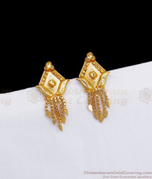 Traditional Forming Gold Stud Earring Shop Online ER3246 Traditional Forming Gold Stud Earring Shop Online ER3246