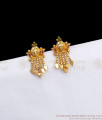 Bridal Two Gram Gold Stud Earring Forming Jewelry ER3249