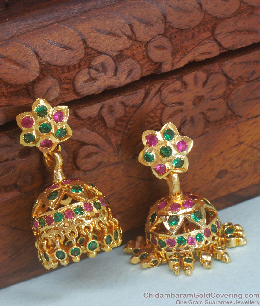 Original Impon Jhumki Earring Bridal Collection Gati Jewelry ER3261