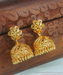 Stylish Gold Plated Jhumki Earring Imitation Jewelry ER3276 Stylish Gold Plated Jhumki Earring Imitation Jewelry ER3276