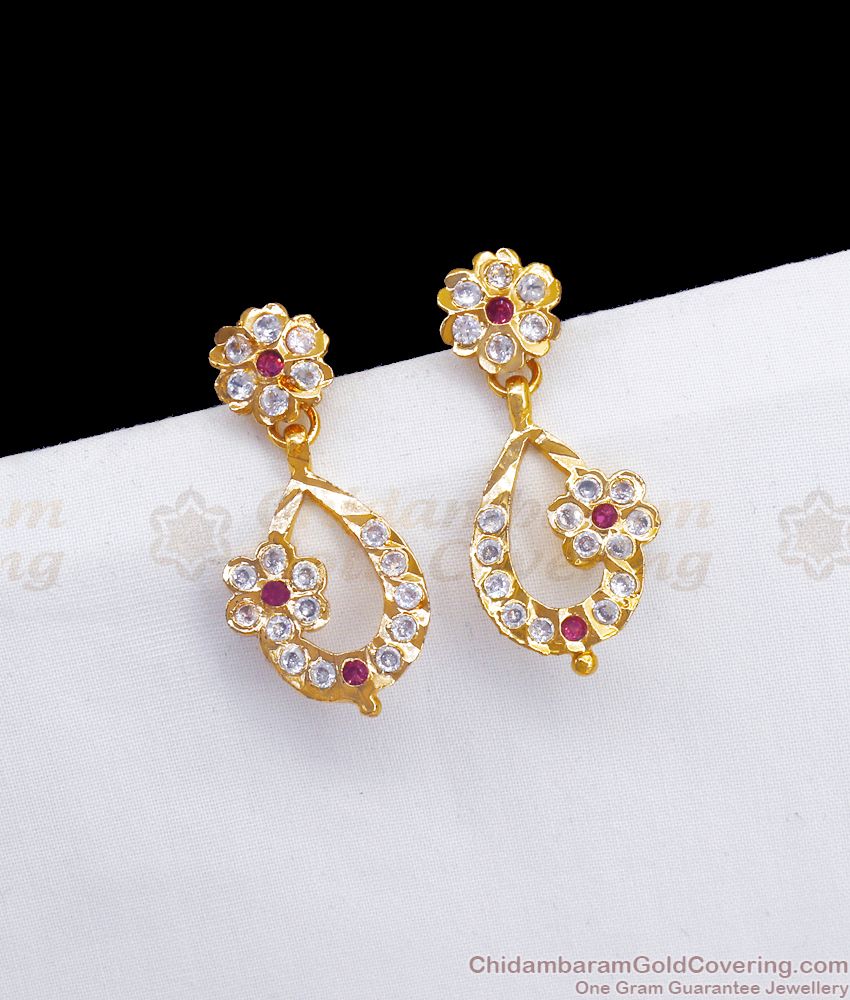 5 Metal Dangler Impon Earring Online Collections ER3285