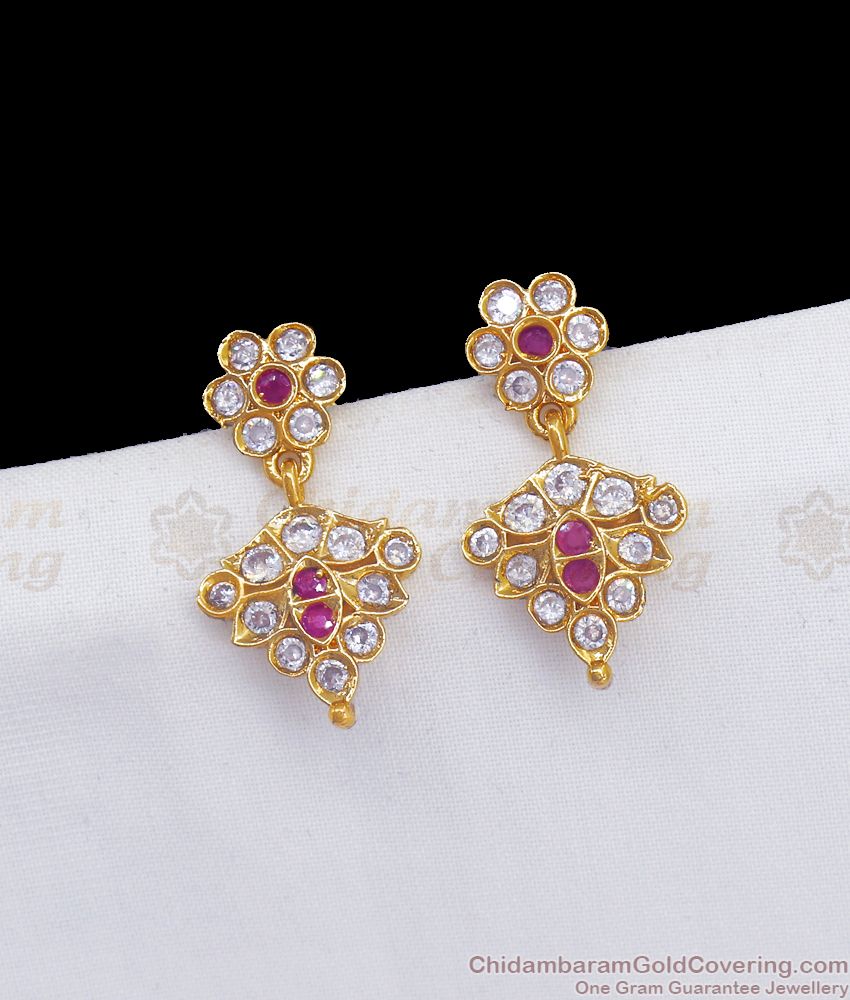 Gati Stone Impon Dangler Earring Womens Fashion ER3286