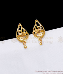 Forming Gold Earring Designer Stud Collection Shop Online ER3295 Forming Gold Earring Designer Stud Collection Shop Online ER3295