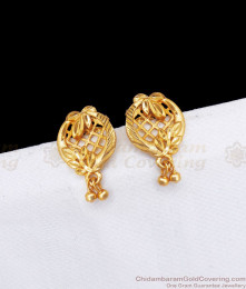 Buy Floral 2 Gram Gold  Stud Earring Online ER3297 Buy Floral 2 Gram Gold  Stud Earring Online ER3297