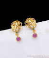 Real Gold Tone Stud Earring Multi Stone Collection ER3306