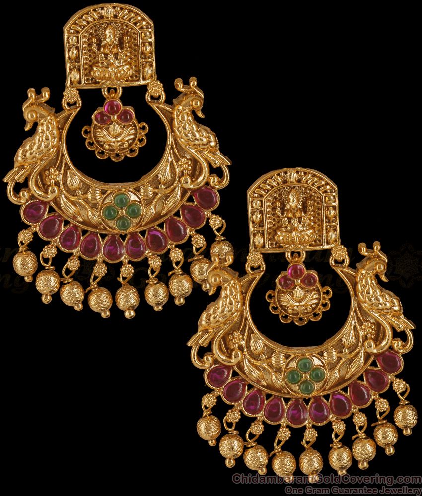 First Quality Big Antique Chandbali Earring Wedding Jewelry ER3361