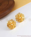 Latest Two Gram Gold Flower Stud Earring Shop Online ER3370