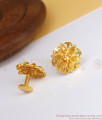 Latest Two Gram Gold Flower Stud Earring Shop Online ER3370