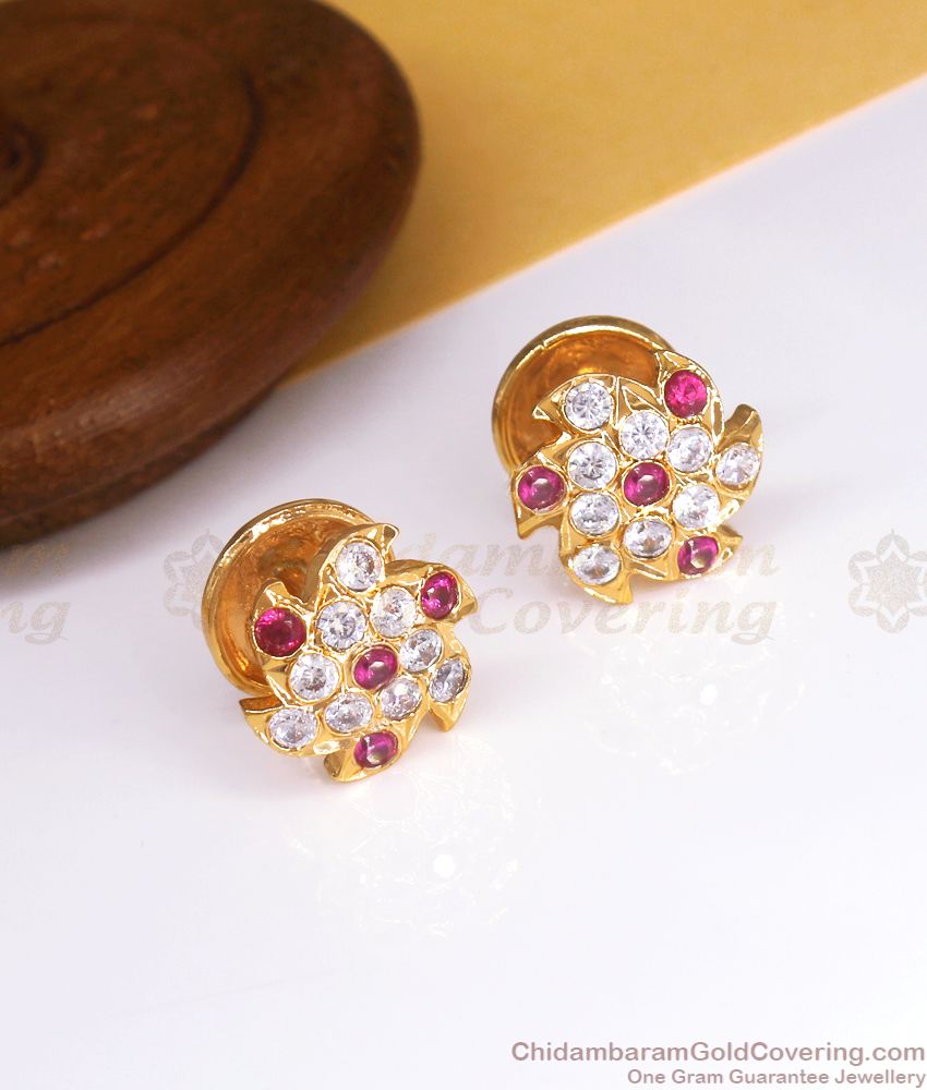 Buy Panchaloha Impon Stud Earring Shop Online ER3385