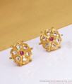 Latest Impon Stud Design Earring Daily Wear Collection ER3395