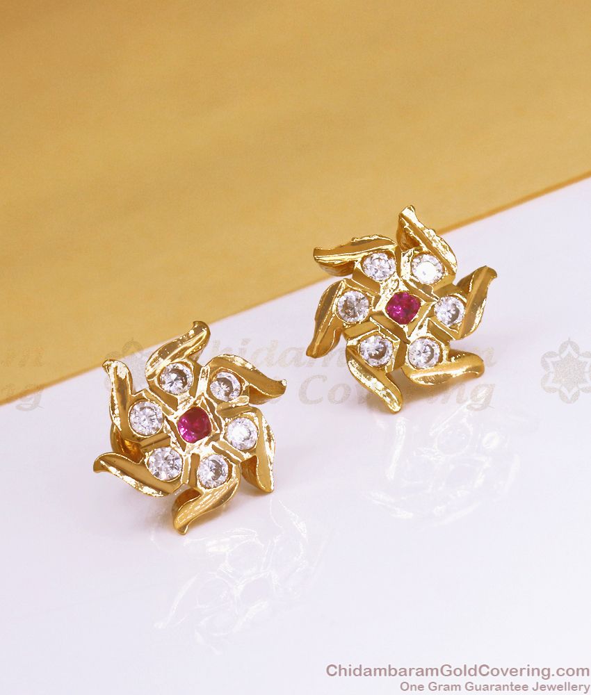 Latest Chakra Design Impon Stud Collection ER3401