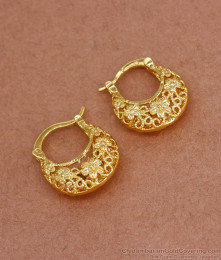 Kate Spade Gold Small Hoop Earrings for Women Online India at Darveys.com