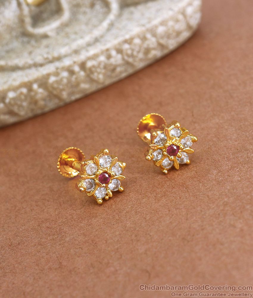 Small 5 Metal Stud Earring Collections Buy Online ER3431
