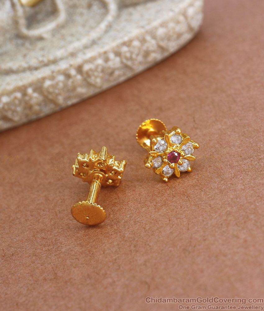 Small 5 Metal Stud Earring Collections Buy Online ER3431