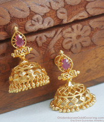 Traditional Jhumkas South Indian Jewelry Online Shopping ER3456 Traditional Jhumkas South Indian Jewelry Online Shopping ER3456