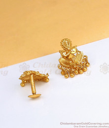 Plain One Gram Gold Stud Daily Wear Collection ER3486 Plain One Gram Gold Stud Daily Wear Collection ER3486