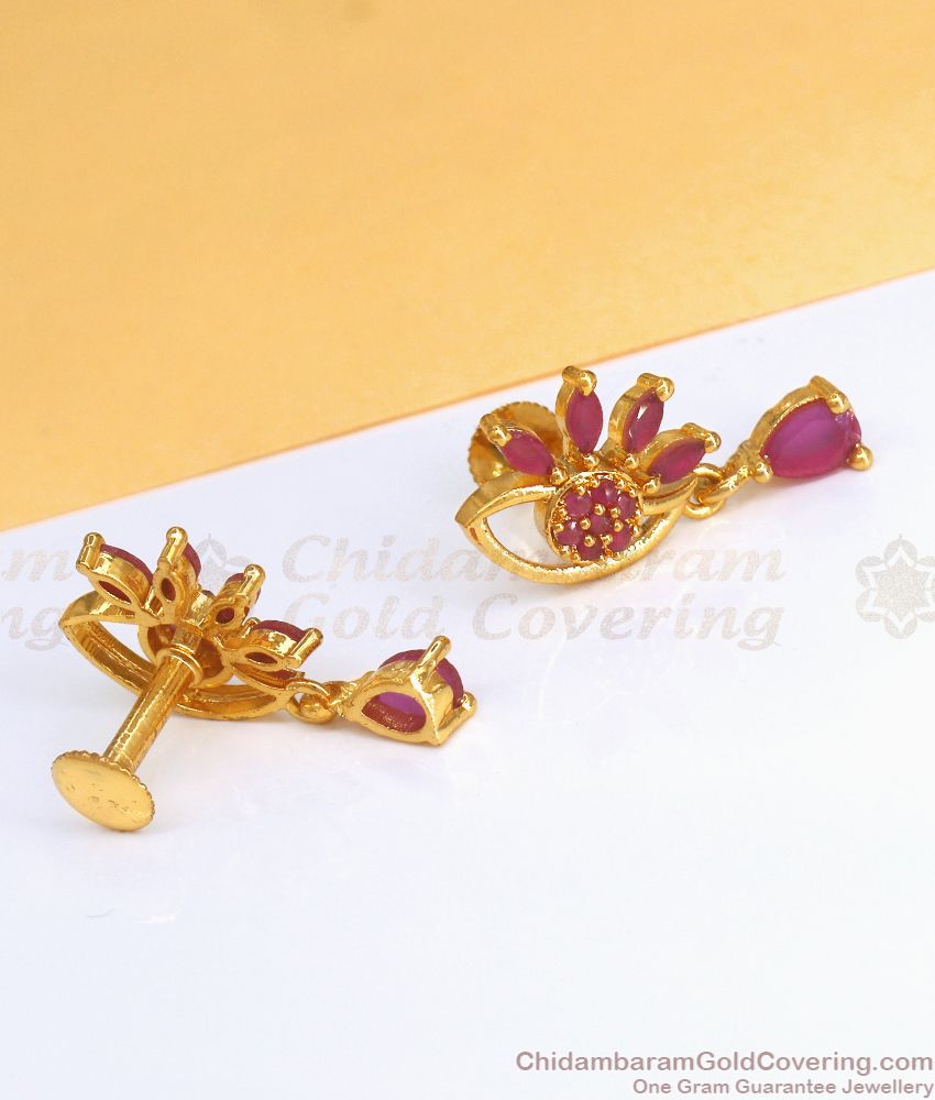 Stylish 1 Gram Gold Earring Shop Online ER3493 Stylish 1 Gram Gold Earring Shop Online ER3493