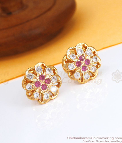 Hoja - Diamond Earrings (Silver) | Bebesita Beauty