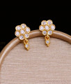 Full White Gati Stone Earring Impon Collections ER3527 Full White Gati Stone Earring Impon Collections ER3527