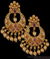 Antique Dangler Earring Pin Type Earrings Shop Online ER3546