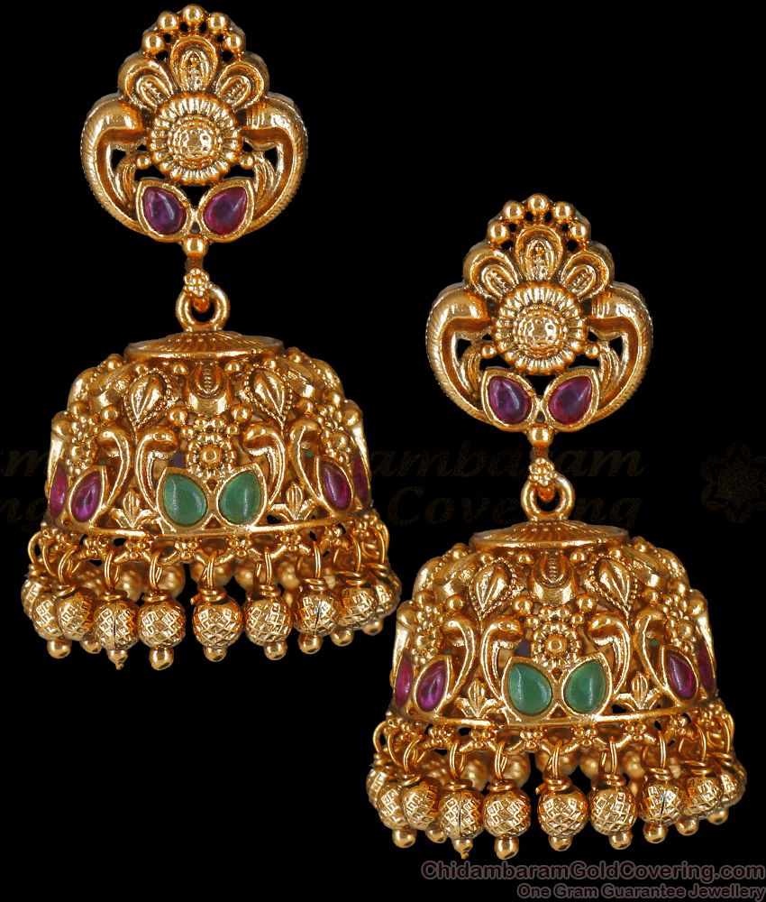 Classic Simple Antique Jhumki Earring Shop Online ER3555