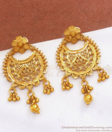 Grand 2 Gram Gold Chandbali Earring Collections ER3592