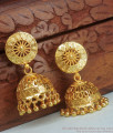 Medium Size Two Gram Gold Imitation Jhumki Shop Online ER3601