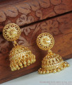 Attractive 2 Gram Gold Jhumki Earring Bridal Designs ER3603