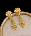 1 Gram Gold Earrings Peacock Dangler Designs Shop Online ER3610