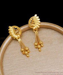 Real 2 Gram Gold Earring Dangler Collections Forming Jewelry ER3618 Real 2 Gram Gold Earring Dangler Collections Forming Jewelry ER3618