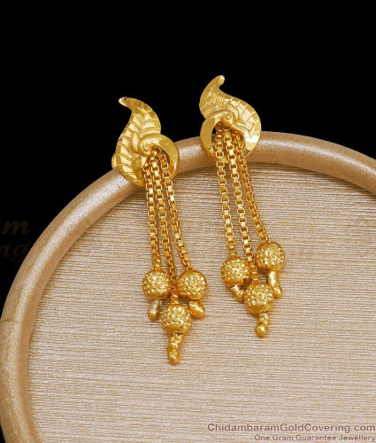 2 Gram Gold Earrings New Model || Ladies Gold Earrings With Price 2024 -  YouTube