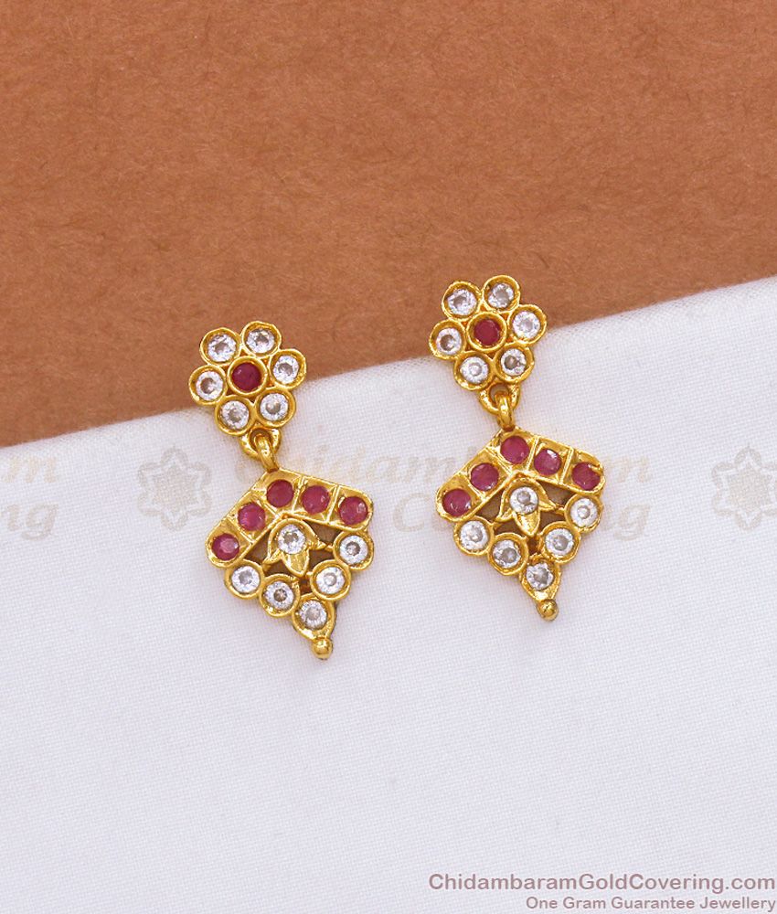 Impon Five Metal Stud Earring Jewelry Shop Online ER3651