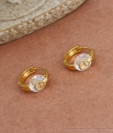 Benz Logo Hoop Earrings Gold Plated Jewelry Collections ER3690 Benz Logo Hoop Earrings Gold Plated Jewelry Collections ER3690