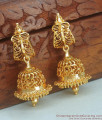 Traditional Kerala Gold Jhumki Earrings Collections Shop Online ER3704